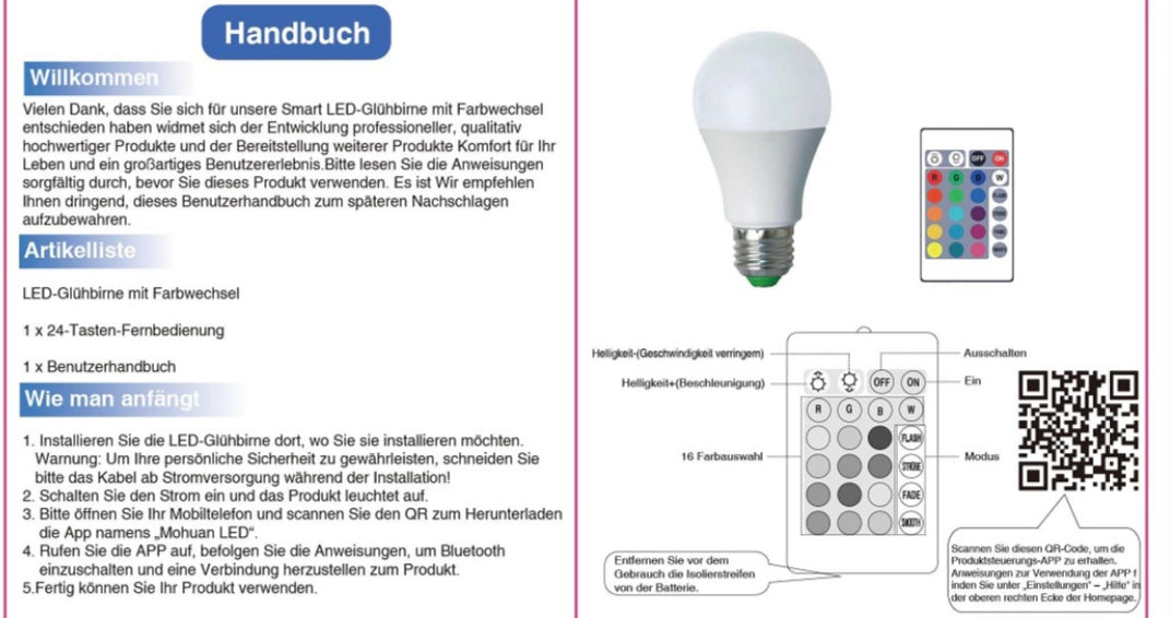Glühbirne Intelligent